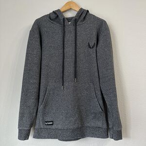 Aesthetic Revolution Unisex Hoodie Sweatshirt Gray Pullover Sweater Lounge Large